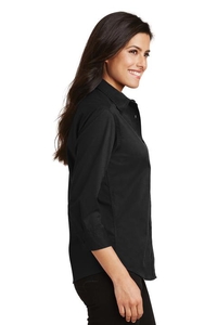 L612 - Port Authority Ladies 3/4-Sleeve Easy Care Shirt