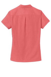 L662 - Port Authority Ladies Textured Camp Shirt