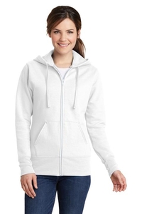 LPC78ZH - Port & Company Ladies Core Fleece Full-Zip Hooded Sweatshirt