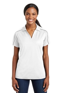 LST653 - Sport-Tek Ladies Micropique Sport-Wick Piped Polo