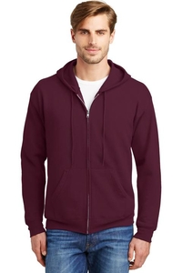 P180 - Hanes - EcoSmart Full-Zip Hooded Sweatshirt
