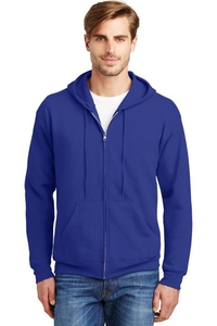 P180 - Hanes - EcoSmart Full-Zip Hooded Sweatshirt