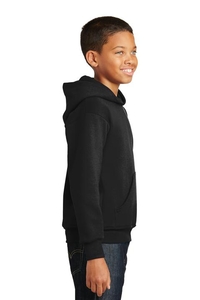 P470 - Hanes - Youth EcoSmart Pullover Hooded Sweatshirt.  P470