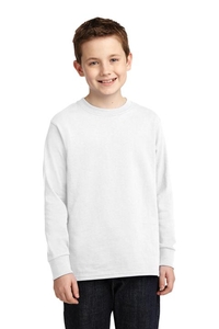PC54YLS - Port & Company Youth Long Sleeve Core Cotton Tee