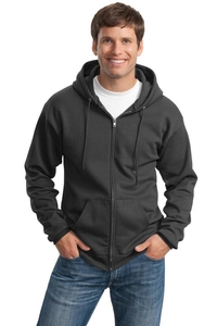 PC90ZHT - Port & Company Tall Essential Fleece Full-Zip Hooded Sweatshirt