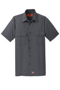 SY60 - Red Kap Short Sleeve Solid Ripstop Shirt