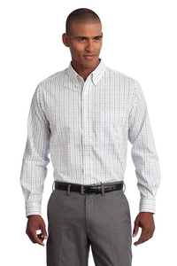 TLS642 - Port Authority Tall Tattersall Easy Care Shirt