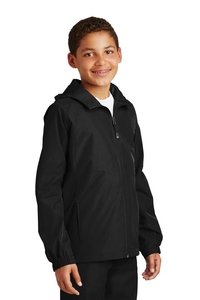YST73 - Sport-Tek Youth Hooded Raglan Jacket