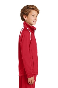 YST90 - Sport-Tek Youth Tricot Track Jacket
