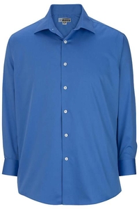 1978 - Edwards Men's Long Sleeve Non Iron Point Collar Oxford Shirt