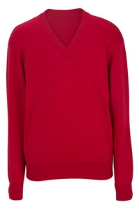4700 - Edwards Men's All Cotton V Neck Sweater