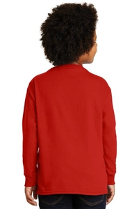 2400B - Gildan - Youth Ultra Cotton Long Sleeve T-Shirt.  2400B