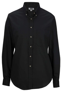 5280E - Edwards Ladies' Long Sleeve Easy Care Poplin Shirt