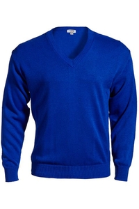 565 - Edwards Men's Acrylic V Neck Sweater