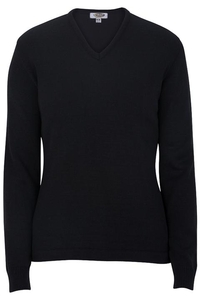 7065 - Edwards Ladies' Acrylic V Neck Sweater