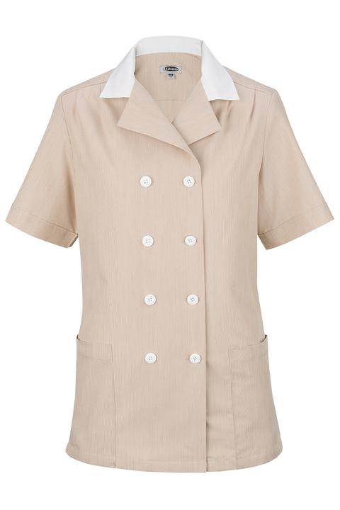 7287 - Edwards Ladies' Pincord Double Breasted Tunic