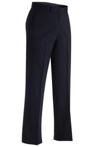 8759 - Edwards Ladies' Lightweight Poly/Wool Flat Front Pant