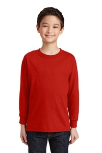 5400B - Gildan Youth Heavy Cotton 100% Cotton Long Sleeve T-Shirt