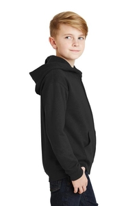 993B - JERZEES - Youth NuBlend Full-Zip Hooded Sweatshirt.  993B
