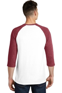DT6210 - District Young Mens Very Important Tee 3/4 Sleeve Raglan