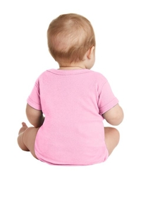 RS4400 - Rabbit Skins Infant Short Sleeve Baby Rib Bodysuit