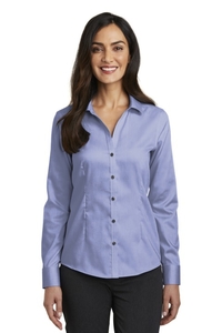 RH250 - Red House Ladies Pinpoint Oxford Non Iron Shirt