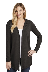 DT156 - District Women's Perfect Tri Blend Hooded Cardigan