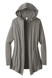DT156 - District Women's Perfect Tri Blend Hooded Cardigan