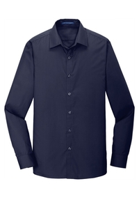 W103 - Port Authority Slim Fit Carefree Poplin Shirt