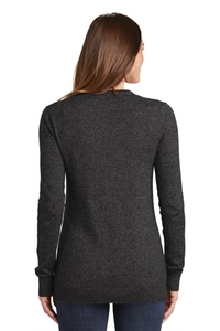 LSW415 - Port Authority Ladies Marled Cardigan Sweater