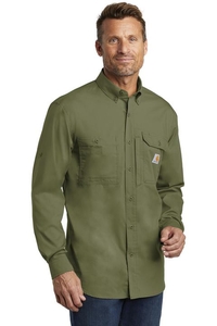CT102418 - Carhartt Force Ridgefield Solid Long Sleeve Shirt