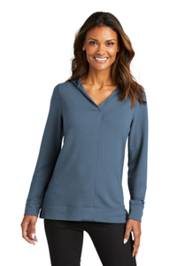 LK826 - Port Authority® Ladies Microterry Pullover Hoodie