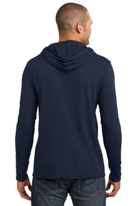 987 - Anvil 100% Combed Ring Spun Cotton Long Sleeve Hooded T Shirt
