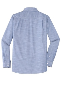 DM3800 - District Made - Mens Long Sleeve Washed Woven Shirt