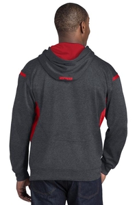 F246 - Sport-Tek Tech Fleece Colorblock Hooded Sweatshirt