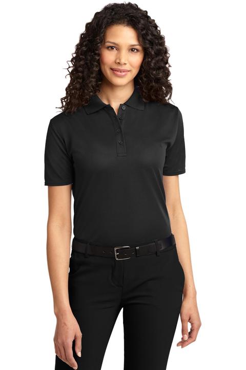 L525 - Port Authority Ladies Dry Zone Ottoman Polo.  L525