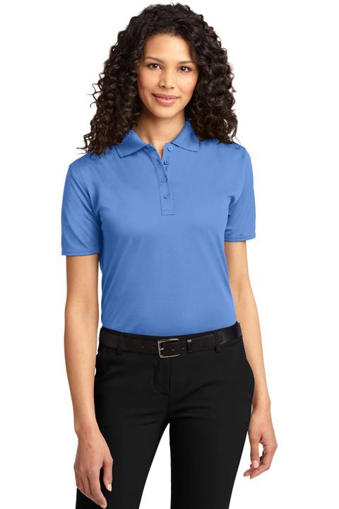 L525 - Port Authority Ladies Dry Zone Ottoman Polo. L525