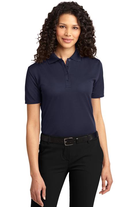 L525 - Port Authority Ladies Dry Zone Ottoman Polo.  L525