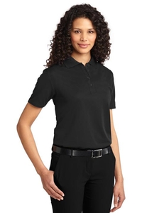 L525 - Port Authority Ladies Dry Zone Ottoman Polo.  L525