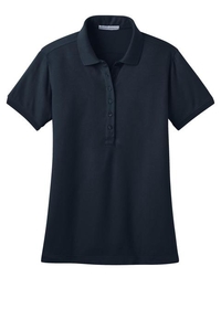 L555 - Port Authority Ladies Stretch Pique Polo
