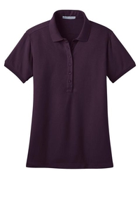 L555 - Port Authority Ladies Stretch Pique Polo