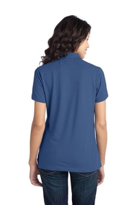L555 - Port Authority Ladies Stretch Pique Polo