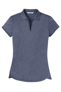 L576 - Port Authority Ladies Trace Heather Polo