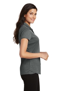L576 - Port Authority Ladies Trace Heather Polo