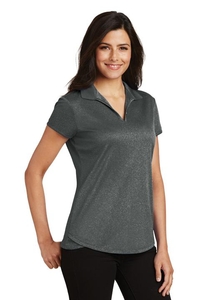 L576 - Port Authority Ladies Trace Heather Polo