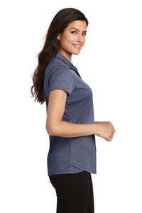 L576 - Port Authority Ladies Trace Heather Polo
