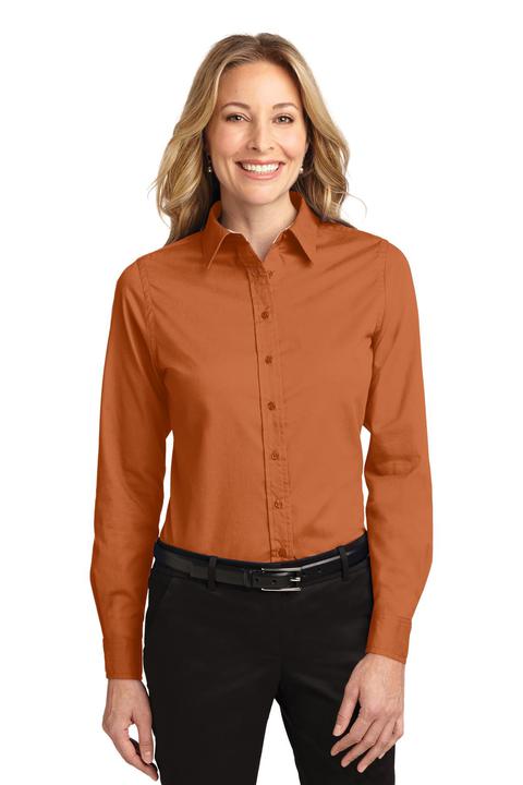 L608 - Port Authority Ladies Long Sleeve Easy Care Shirt