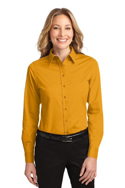 L608 - Port Authority Ladies Long Sleeve Easy Care Shirt