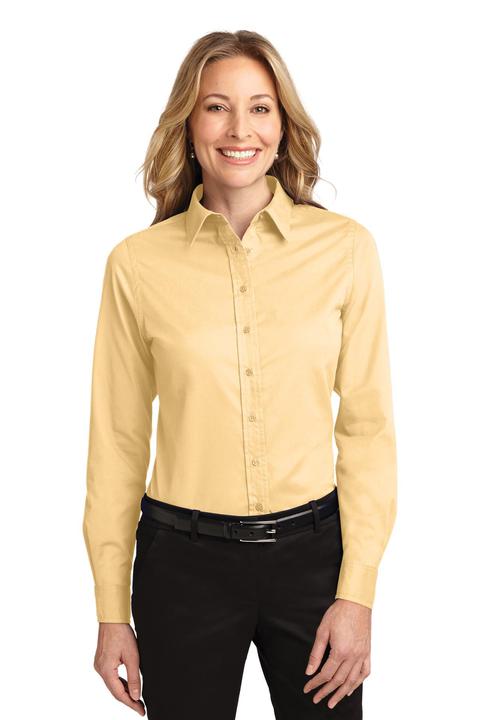 L608 - Port Authority Ladies Long Sleeve Easy Care Shirt