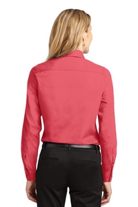 L608 - Port Authority Ladies Long Sleeve Easy Care Shirt